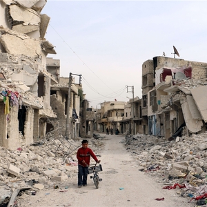 85 Prozent zerstört