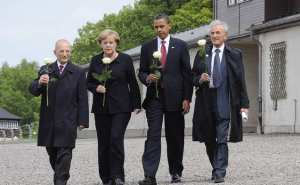 Obama 2009 in Buchenwald